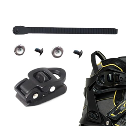 Generic Rollschuhschnalle – Basis Schnallen für Snowboard | für Riemen für Skateschuhe | Ersatz-Skateschuhe für verstellbare Riemen für Schlittschuhe