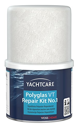 Yachtcare Uni POLYGLAS Repair KIT VT Nr. 1 Polyesterharz, 400g