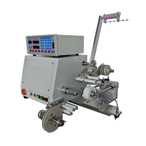 Spulenzähl- und Wickelmaschine, Computer-CNC-Drahtspulenwickelmaschine, Drahtgröße 0,1–2,5 mm, Kabelwickler für Neue Energietransformatoren und integrierte Kupferarbeiten, effizient und präzise