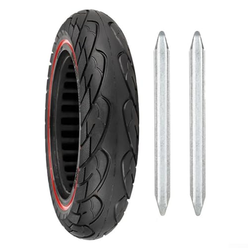 Ein unverzichtbares Accessoire, ersetzen Sie Ihre alten Reifen mit unseren hochwertigen Vollreifen mit einer Größe von 25,4 cm (rot)