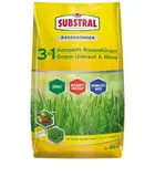 Substral 3in1 Komplettrasendünger, 14 kg für 400m² Rasenfläche, mit Unkrautvernichter und Moosvernichter