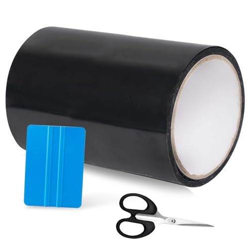 SOETDERT Pool Reparaturset, Wasserdicht Reparatur Klebeband, Unterwasser Flickzeug Set zum Abdichten und Reparieren, Pool Flicken Klebeband für Outdoor, Wasserbett, Zelt, Pools (Schwarz)