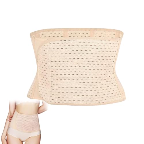 Bauchgurt Nach Geburt 1 Stück Postpartum Belly Wrap Rückbildungsgürtel Nach Geburt Damen Rückbildungsgürtel Nach Geburt Professioneller Atmungsaktiver Ultraleicht Verstellbarer Gürtel (Hautfarbe)