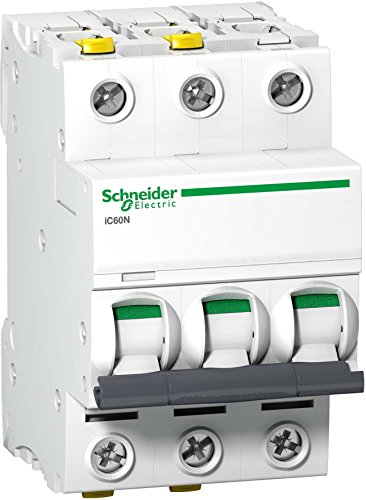 Schneider Electric A9F03340 Leitungsschutzschalter iC60N, 3P, 40A, B Charakteristik