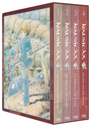 Nausicaä aus dem Tal der Winde, Doppelband-Edition Bände 1-4 im Schuber: Epische Umwelt-Saga vom Studio-Ghibli-Gründer in vier Bänden im Schuber.