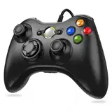 Lunriwis Controller für Xbox 360, Xbox 360 Controller Game Controller mit Kabel Wired Gamepad Joypad Joystick für Microsoft Xbox 360 und PC (Windows 7/8/10/XP)