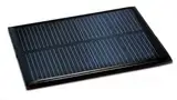 editronic Solarzelle 2V 250mAh NEU Solar Zelle Solarmodul 7,5cm x 6cm Mini Panel