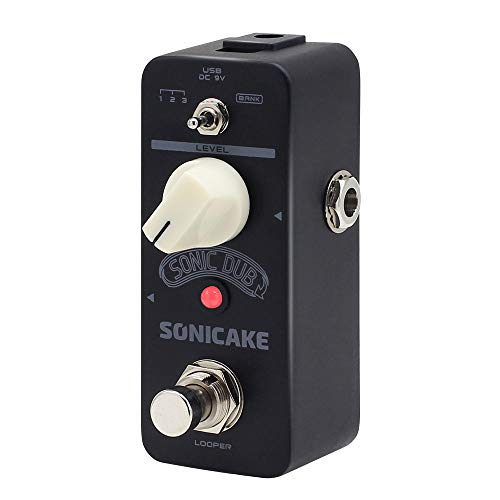 SONICAKE Looper Gitarre Effektpedal Loop Pedal Loop Station