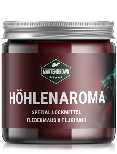 Martenbrown® Fledermauslockmittel 200ml Lockstoff für Ihren Fledermauskasten I Der Fledermauslockstoff lässt sich leicht anmischen I Fledermaus Lockmittel I Duftstoff