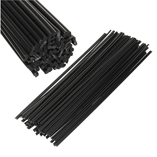 MASUNN 50Pcs Kunststoff-Schweißstäbe Schwarz PP-Schweiß Stöcke 200mm Für Kunststoff-Schweißen