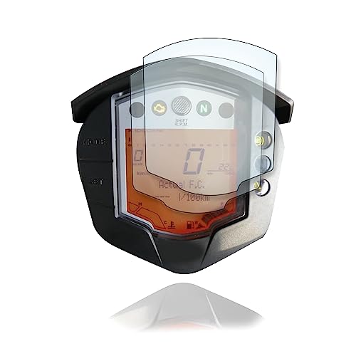 Displayschutzfolie Tacho Schutzfolie geeignet für KTM Duke 125/200 / 390 2011+ 2x Anti Glare