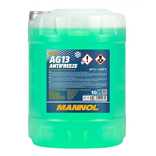 MANNOL Antifreeze AG13-40 Kühlerfrostschutz Kühlmittel, 10 Liter