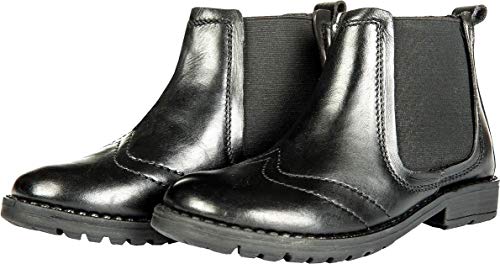 HKM 7543 Jodhpur Schuhe, Kinder Stiefelette Kinderschuhe Reitschuhe, 28 – 34