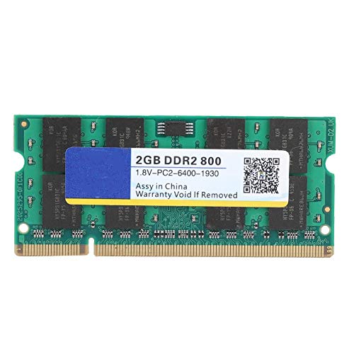 Topiky Speicherkarte, PC-6400 DDR2 800 MHz 2G 1,8 V 200 Pin für Laptop Hoch laufender Arbeitsspeicher RAM Voll kompatible Unterstützung für Intel/für AMD