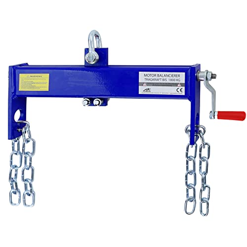 1800kg Profi Motor Balancierer Positionierer für Werkstatt Hebekran Blau