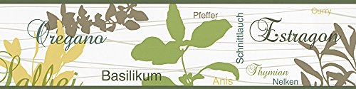 A.S. Création selbstklebende Bordüre Only Borders 9 Borte gelb grün weiß 900111