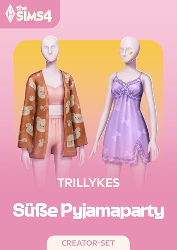 Die Sims 4 Süße Pyjamaparty-Set (CK 01) PCWin | Deutsch Standard | PC Code - EA App