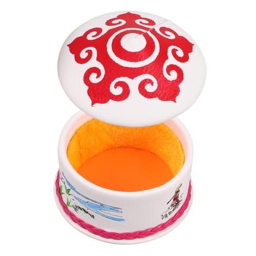 CLISPEED Ger -form -schmuckschachtel Mongolische Juchenform Geformte Schmuckschachtel Ger Keepsake Box Ger Büro Mongolische Jurte Ringhalter