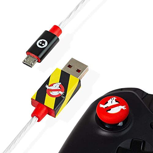 Micro-USB-Kabel mit Daumengriffen, Micro-USB-Kabel/Schnellladekabel 1,5 m mit Nintendo Switch Controller