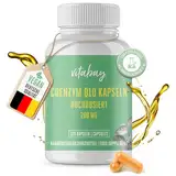 Vitabay Coenzym Q10 Kapseln Hochdosiert 200mg VEGAN & LABORGEPRÜFT Depot Komplex - 120 Kapseln Q10 Coenzym 200mg - Antioxidant Coenzym Q10 - Coenzyme Q10 200mg Kapseln Q 10 Coenzym Q 10 - Q Enzym Q10