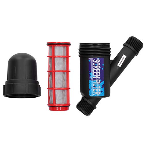 1-Zoll-Siebfilter mit Wasseraufbereitungsfilter aus Kunststoff und Edelstahl für Gartenbewässerungszubehör
