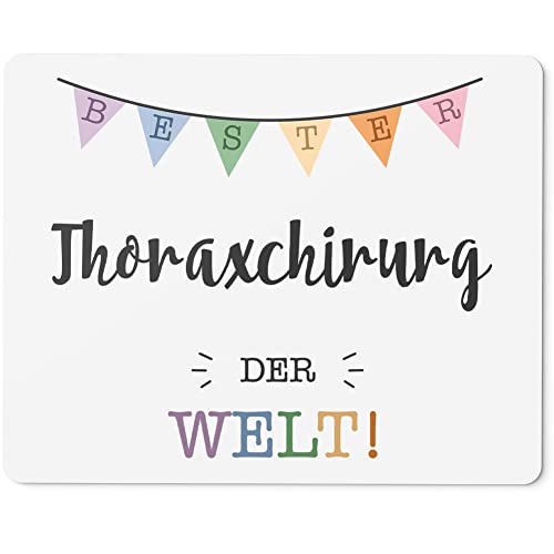 JUNIWORDS Mauspad Mousepad, Bester Thoraxchirurg der Welt (5722478)