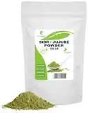 SIDR (JUJUBE) PULVER 100 Gr - Ein natürliches Reinigungsmittel Pflanzenpulver | Geeignet für alle Haartypen, auch für dünnes, schwaches und strapaziertes Haar 100% rein und natürlich (100 Gr) …