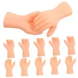 Generisch 6 Paare Puppenhände aus Kunststoff DIY Handersatz für Realistische Puppen Flexible Zubehörteile für Puppenhaus und Handpuppen für Kreative Bastelprojekte