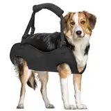 Hunde Tragehilfe, Tragbares Hundegeschirr, Verstellbare Hundehebegeschirr, Hundestützschlaufe, Hundetragegurt, Ganzkörperhebehilfe für Mittlere und Große Kranke Oder ältere Hunde (L)