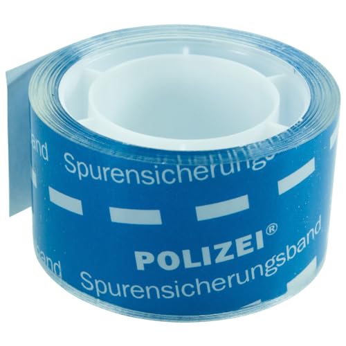 Dönges Spurensicherungsfolie, kristallklar, 19 mm x 10 m (Spurensicherungsband Spusifolie Spusiband Kriminaltechnik Spurensicherung Tatortermittlung Kriminalermittlung)