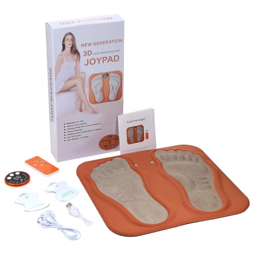 orthoback ReNerv 3D - Regenerative EMS-Behandlung gegen Taubheit, Kribbeln und Nervenschmerzen Tragbares Fußmassagegerät mit Fernbedienung, fördert Blutzirkulation