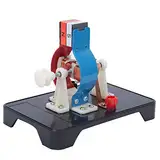 Fafeicy Motormodell Miniatur Elektromotor Modell Generator Motorausrüstung Student Physical Educational Experiment(Miniaturmotor)