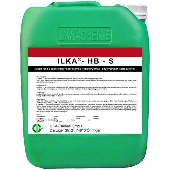 ILKA® - HB-S Hallenbad- und Fliesenreiniger Hochkonzentrat | 10ltr | Schwimmbad-Reiniger gegen Kalk, Rost, Wasserstein usw | Innen/Außen | salzsäurefrei