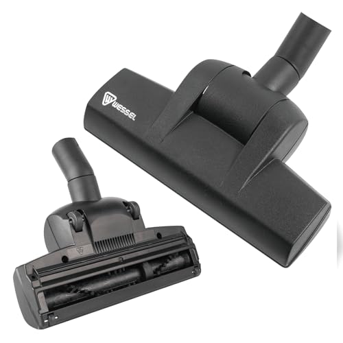 Wessel-Werk TK284 Turbodüse 32/35mm mit rotierender Bürste für Teppiche Tierhaare Hartböden leise & effizient kompatibel mit Miele AEG Siemens Bosch Kärcher Philips.