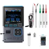 DEWIN Oszilloskop, 3 in 1 DSO-TC4 Oscilloscope Transistortester Signalgenerator 10 MHz Bandbreite 48 MSa/s Abtastrate