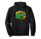 Tischtennis-Spielfeld Pullover Hoodie