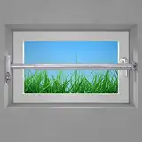 Fenstersicherung Sicherungsstange Türsicherung Einbruchschutz, 1Fach oder 2Fach, Edelstahl oder Verzinkt, in den Längen 640-1000mm oder 1000-1700mm