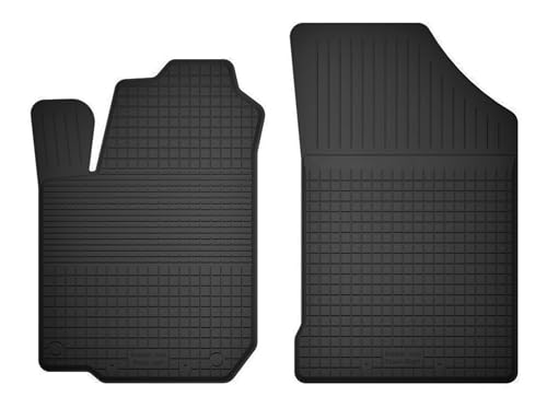 Wielganizator Gummimatten vorne passend für Daihatsu Terios II (2006-) SUV | 2-teiliges Set, nur vorn | bessere Passform als universelle Matten | Schwarz