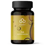 edubily nutrition® CLA - 78% konjugierte Linolsäure (Transfettsäure) - Vegan - Hohe Produktsicherheit - 120 Kapseln im Braunglas