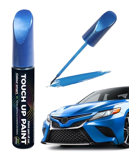 Flaconi Lackstift Auto,Lackstifte für Auto Kratzer,Auto Lack Reparatur,Auto Lackstift,Lackstift,Lackstifte,Stift Zum Entfernen von Autokratzern,Geeignet für die Meisten Autoausbesserungen (Blau)