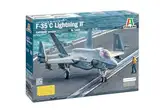 Italeri 1469 1:72 F-35C Lightning II - Modellbau, Bausatz, Standmodellbau, Basteln, Hobby, Kleben, Plastikbausatz, detailgetreu, Militär Bausatz