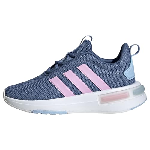 adidas Unisex Baby Racer TR23 Shoes Kids Schuhe-Hoch, Crew Blue/Bliss Lilac/Blue Dawn, 26 EU