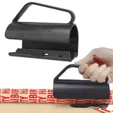 Geschenkpapier Rollenschneider mit Griff für Rollen Weihnacht Geschenkpapier Cutter Wrapping Paper Cutter für Weihnachten Geburtstag, Black