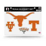 NCAA Texas Longhorns Die Cut Team Magnet Set Blatt