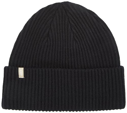 JACK&JONES Damen JXOTHELIA Knit Beanie Acc SN Strickmützen, Black, ONE Size