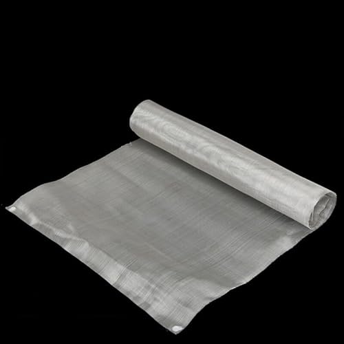 JWOO 300 Mesh-Gewebesieb aus Edelstahl, 12 x 35/20 x 40 Zoll Mesh-Blattfiltersieb, for Sieben von Feststoffen, gewebtes Netz, 1 Stück(12 * 35 inch)