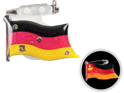 Trendmaus Deutschland Fanartikel Fan-Artikel Fußball EM WM Hut Brille Perücke Fahne, Fanartikel wählen:Blinky 112 Flagge