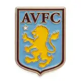 Aston Villa FC Wappen-Anstecker, Weinrot, Einheitsgröße