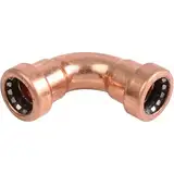 10 x 15 mm Tectit-Kupfer-Winkel, 90 Grad, Tektit-Sprint-System