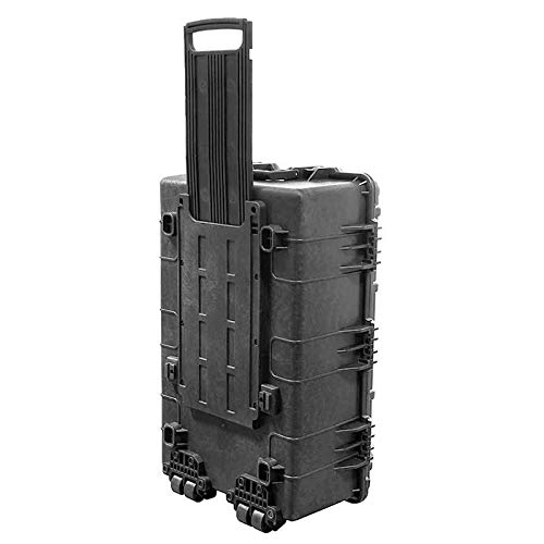 METTLE wasserdichter XXL-Studio-Trolley Schutzkoffer Flightcase Fotokoffer Transportkoffer Outdoor-Koffer